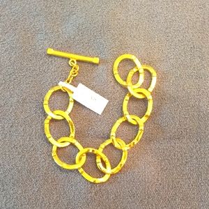Julie Vos link bracelet, NWT